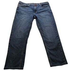Perry Ellis Men's Medium Wash Straight Leg Denim Jeans Blue Straight Leg NWOT